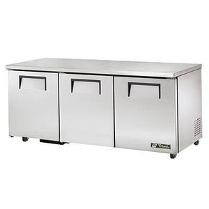 True TUC-72-ADA-HC 19 Cu Ft Undercounter Refrigerator with 3 Sections & 3 Doors, 115v