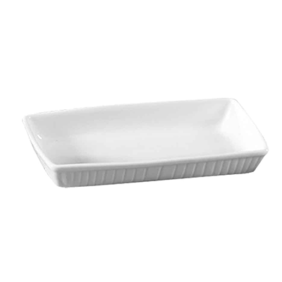 CAC China TSP-7 Catering Collection Serving Platter, 15-1/2"L x 7-3/4"W x 2-1/2"H, rectangular