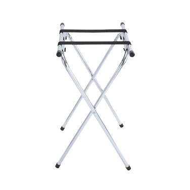 Winco TSY-1A Tray Stand, with bar, 31", chrome steel