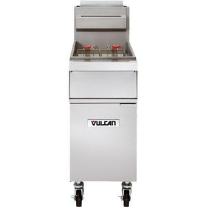 Vulcan 1GR35M 35-40 Lb. Capacity Gas Fryer, 90,000 BTU, NSF
