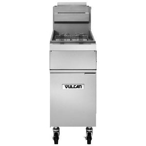 Vulcan 1GR45A 45-50 Lb. Capacity Gas Fryer with Solid State Controls, 120,000 BTU, NSF