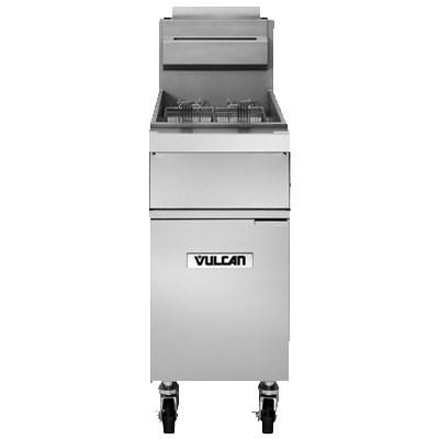 Vulcan 1GR45A 45-50 Lb. Capacity Gas Fryer with Solid State Controls, 120,000 BTU, NSF