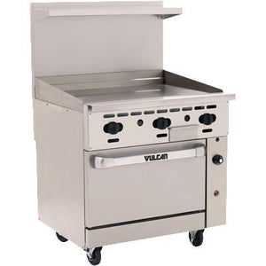 Vulcan 36C-36GT Endurance 36" Gas Range, 1 Convection Oven and 36" Thermostatic Griddle