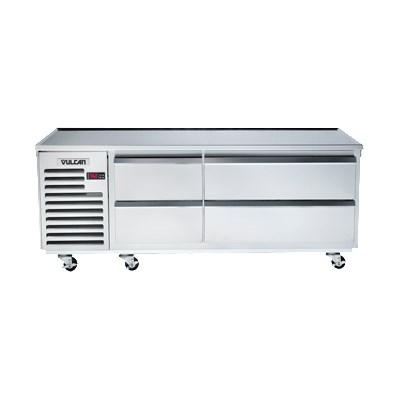 Vulcan ARS96 96" 6 Drawer Refrigerated Chef Base, 115v