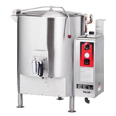 Vulcan ET100 100-Gallon Fully Jacketed Stationary Electric Kettle