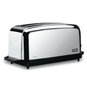 Waring WCT704 4 Slice Commercial Toaster, Wide Slots & Extra Long, NSF