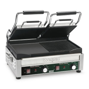 Waring WDG300 Electric Double Sandwich/ Panini Grill, 240V, NSF
