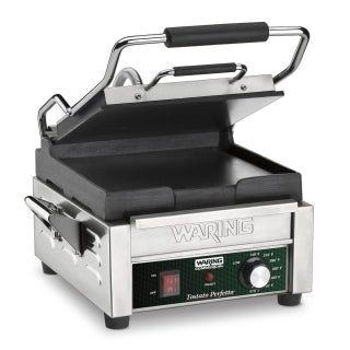 Waring WFG150 Electric Single Sandwich/ Panini Grill, 120V, NSF
