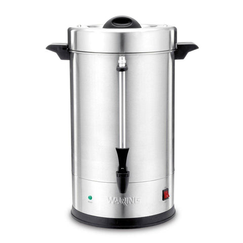 Waring WCU110 Coffee Urn, (110) 5 oz. cup capacity, dual heater system, 120v/60/1-ph