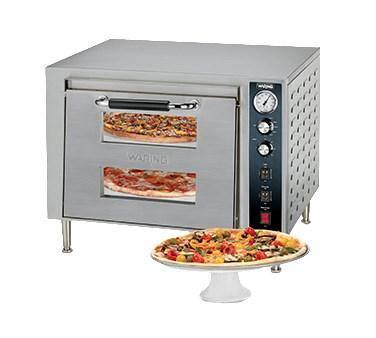 Waring WPO700 Double-Deck Pizza Oven, electric, countertop, 240v/60/1-ph