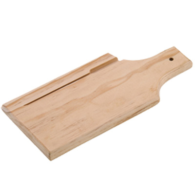 Winco WCB-125 Bread/Cheese Board, 12" x 5" x 3/4"H, rectangular, with handle, wood