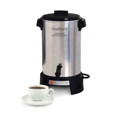 West Bend 58030 Coffee Urn, 30 cup capacity, manual fill, 120v/50/60/1