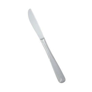 Winco 0010-08 Dinner Knife 8-1/8", Heavy Weight, Stainless Steel