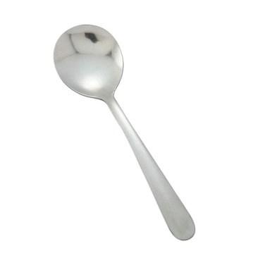 Winco 0012-04 Bouillon Spoon 5-7/8", Heavy Weight, Stainless Steel, Windsor Style
