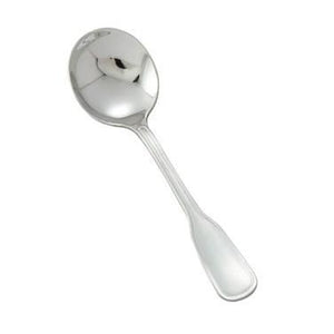 Winco 0033-04 Bouillon Spoon 6", Stainless Steel, Extra Heavy Weight, Oxford Style