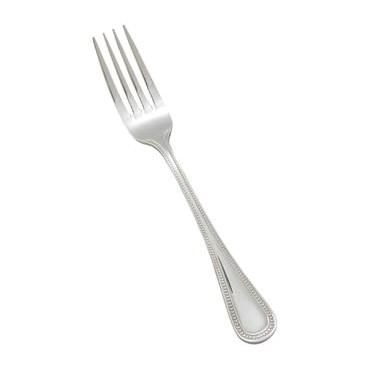 Winco 0036-11 European Table Fork, 8-1/8", Stainless Steel, Extra Heavy, Deluxe Pearl Style