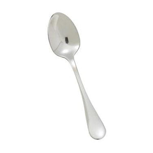 Winco 0037-09 Demitasse Spoon 4-1/2", Stainless Steel, Extra Heavy, Venice Style