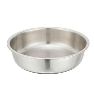 Winco 203-WP Round Water Pan, 4 Qt, Stainless Steel