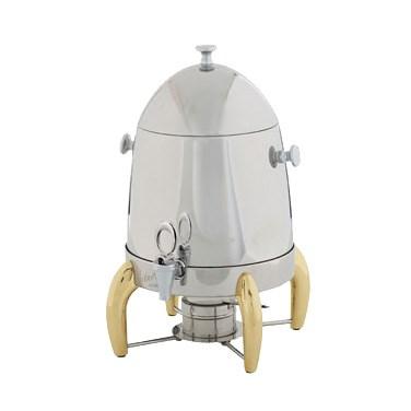 Winco 903A Virtuoso Coffee Urn, 3 Gallon, Stainless Steel with Gold Accents