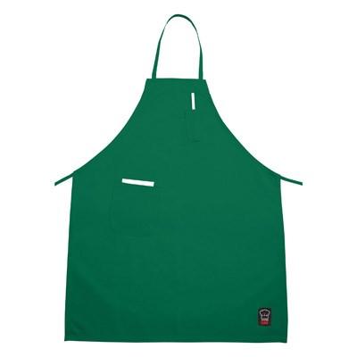 Winco BA-PLG Signature Chef Apron 33" x 26" Full-Length with (2) Pockets, Light Green