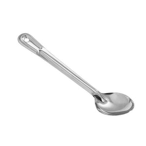 Winco BSOT-21 Basting Spoon, Stainless Steel, 1.5mm, Solid, 21”