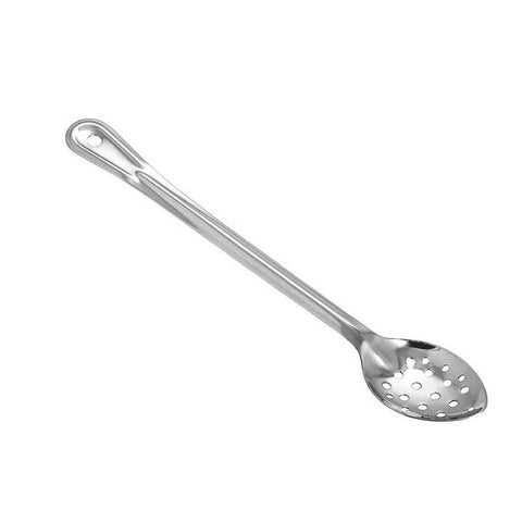 Winco BSPT-15H Heavy-Duty Basting Spoon, Stainless Steel, 1.5mm, Perforated, 15”
