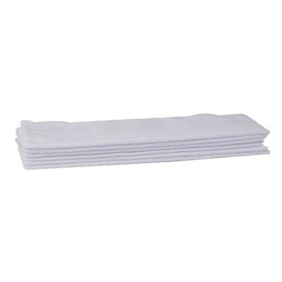 Winco BTM-16W Microfiber Towel, 16” X 16”, 6 Pack, White