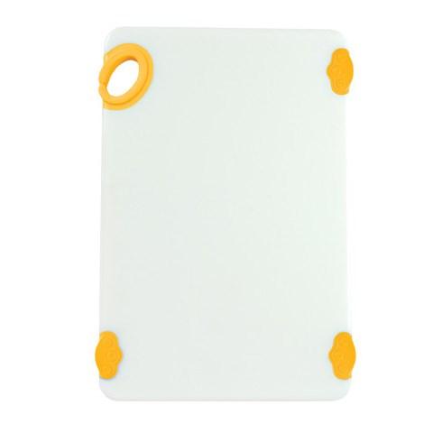 Winco CBN-1218YL STATIKBoard™ Cutting Boards 12 x 18 x 1/2" Thick, Yellow