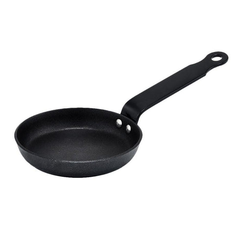 Winco CSPP-4E Blini Pan, Enameled Carbon Steel, Made in Spain, 4-3/4"