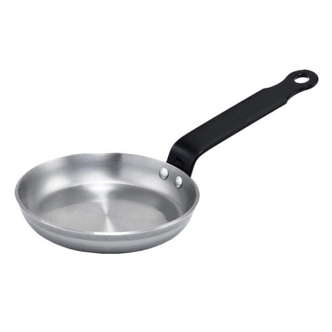 Winco CSPP-4 Blini Pan, Polished Carbon Steel, Made in Spain, 4-3/4" Dia