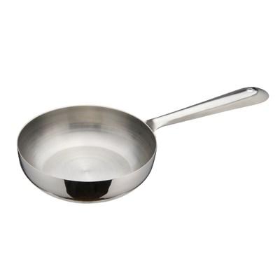 Winco DCWC-102S Mini Fry Pan, Stainless Steel, 4-1/2" Dia
