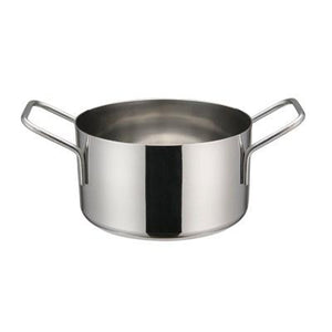 Winco DCWE-104S Mini Casserole, Stainless Steel, 4-1/4" Dia