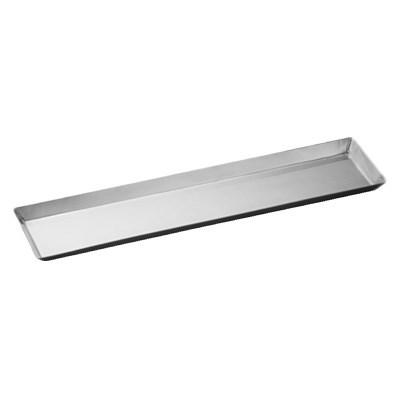 Winco DDSI-101S Stainless Steel Long Serving Tray, 14-1/8"L, 3-1/2"
