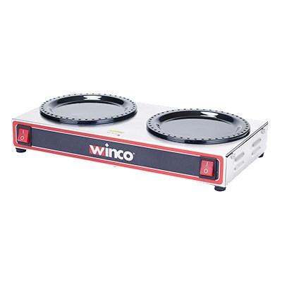 Winco ECW-2 Coffee Warmer Double Burners, 200W