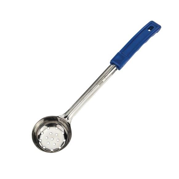 Winco FPPN-2 One-Piece Stainless Steel Portion Controller, Perforated, Blue
