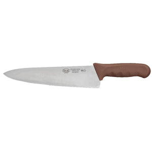 Winco KWP-100N Stal 10” Chef’s Knife, Brown