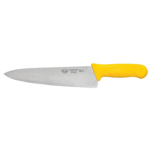 Winco KWP-100Y Stal 10” Chef’s Knife, Yellow