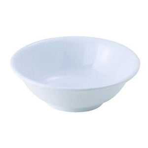Winco MMB-22W Melamine Rimless Bowls, White, 6-7/8"