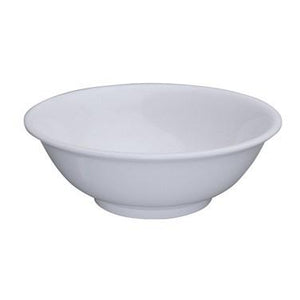 Winco MMB-32W Melamine Rimless Bowls, White, 7-3/8" Dia