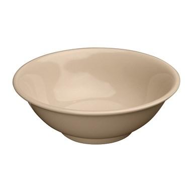 Winco MMB-32 Melamine Rimless Bowls, Tan, 7-3/8" Dia