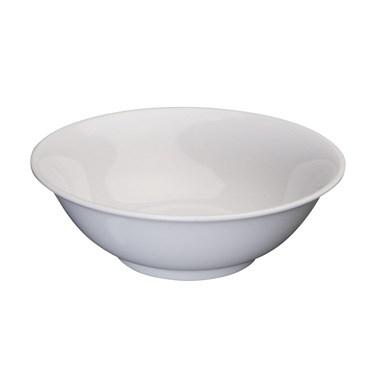 Winco MMB-41W Melamine Rimless Bowls, White, 8" Dia