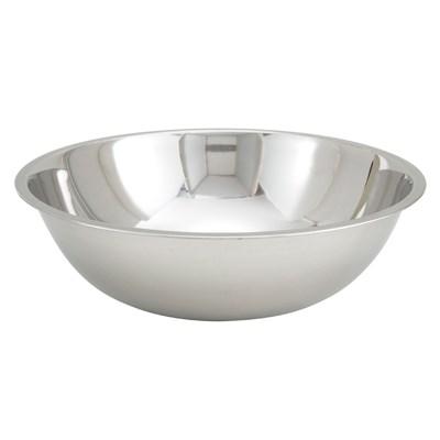 Winco MXBT-1300Q Mixing Bowl, 13 Qt, 16-3/8" Dia, 5-7/8"H, Stainless Steel