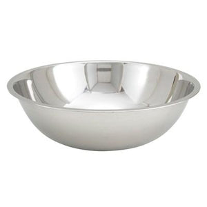 Winco MXBT-1600Q Mixing Bowl, 16 Qt, 17-7/8" Dia, 6"H, Stainless Steel