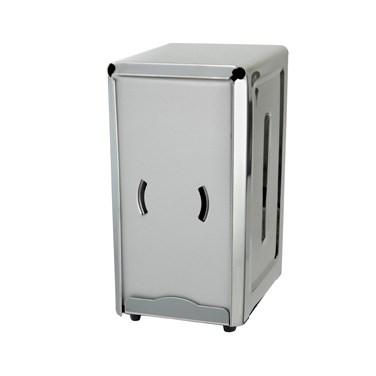 Winco NH-7 Napkin Dispenser, Stainless Steel, 3-1/2" X 7"