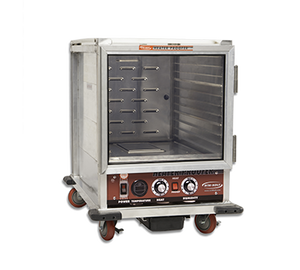 Winholt NHPL-1810/HHC Non-Insulated Heater/Proofer Cabinet, mobile, half height, 21"W x 30-3/4"D x 30-3/4"H, NEMA 5-15P, 14.0 amps, 1440 watts, 120v/60/1-ph, cETLus, NSF
