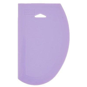 Winco PDS-7P Dough Scraper, 7-1/2" X 4-3/4", Allergen Free, Plastic, Purple