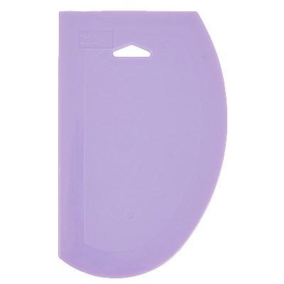 Winco PDS-7P Dough Scraper, 7-1/2" X 4-3/4", Allergen Free, Plastic, Purple