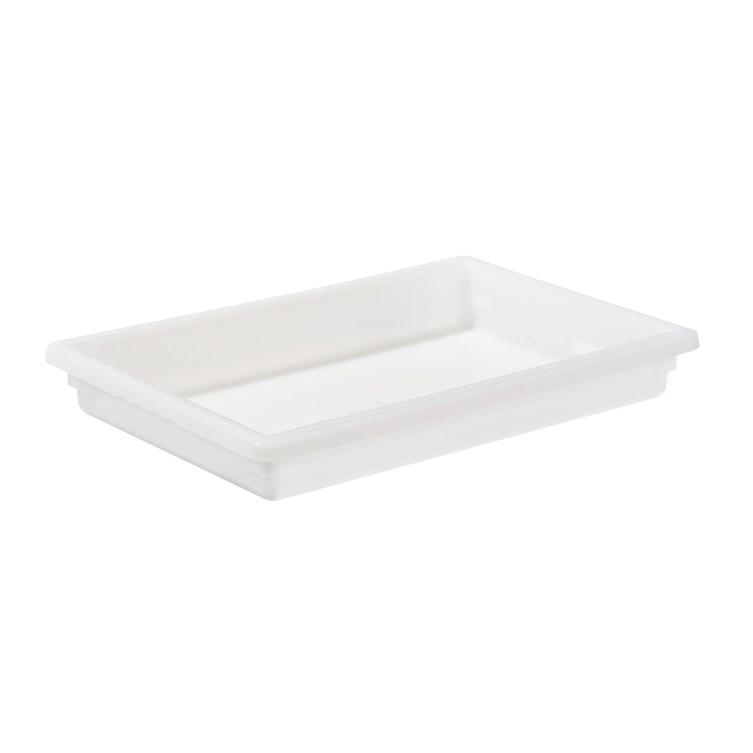 Winco PFFW-3 Food Storage Box, White Polypropylene, Full, 3”