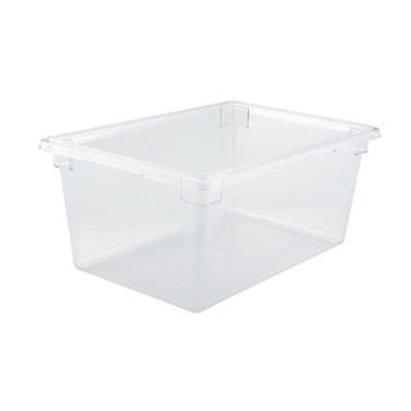 Winco PFSF-12 Food Storage Box, Clear Polycarbonate, Full, 12”