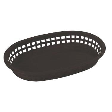 Winco PLb-K Oval Platter Baskets, Black